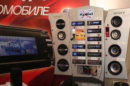 Sony представила новый модельный ряд автомобильной электроники Xplod