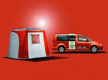 Volkswagen сделал автомобиль с кроватью