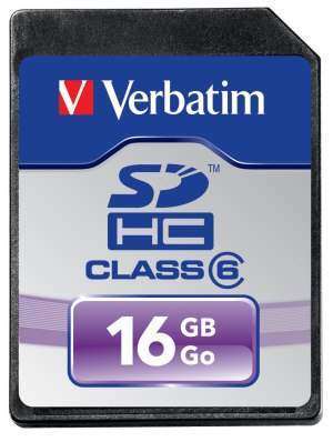 Быстрые карты SDHC Flash Memory от Verbatim
