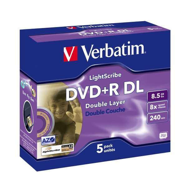 Verbatim LightScribe 8X DVD+R
