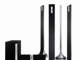 Домашній кінотеатр преміум-дизайну з караоке – LG trumpet