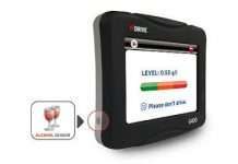 GPS-навігатор поєднали з алкотестером