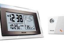 Philips представив радіогодинник з погодною станцією