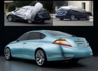 Опубліковані шпигунські фото виробничої версії Nissan Intima