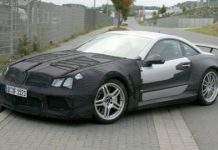 Фотографи-шпигуни зловили Mercedes-Benz SL65 AMG Black Series