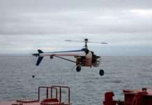 Безпілотний вертоліт ZALA 421-06 пройшов випробування на криголамі