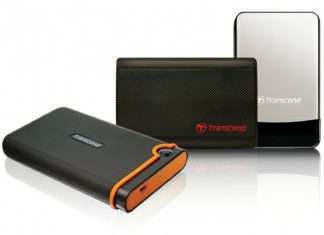 Нові портативні жорсткі диски від Transcend