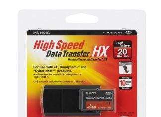 Нова високошвидкісна флеш-карта памяті Memory Stick PRO-HG Duo HX