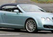 Фотографи зловили кабріолет Bentley Continental GTC Speed