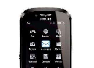 Xenium X800: телефон з сенсорним екраном від Philips