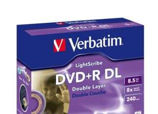 Verbatim представив двошарові диски LightScribe 8X DVD+R