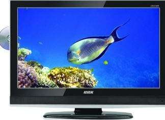 Нова модель РК-телевізора з DVD-програвачем від BBK