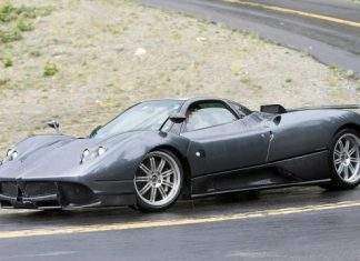 Фотографи впіймали прототип Pagani Zonda F 2010