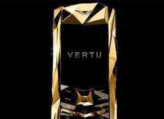 Vertu Boucheron: ювелірний телефон у золотому злитку