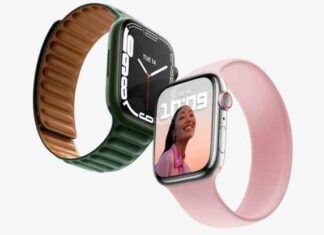 Безрамковий розумний годинник apple watch series 7 (2 фото)