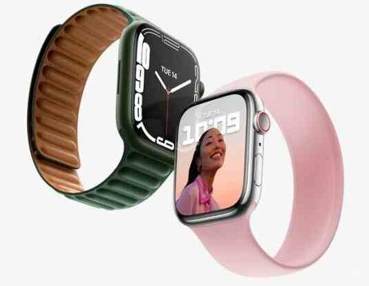 Безрамковий розумний годинник apple watch series 7 (2 фото)