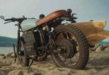 Beachman 64-гібрид електромотоцикла і електровелосипеда (відео)