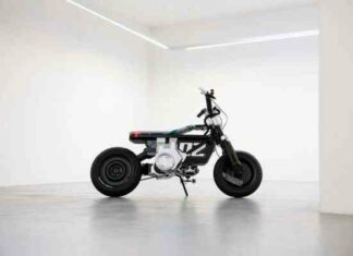 Bmw представила концепт електричного міні-байка bmw ce 02