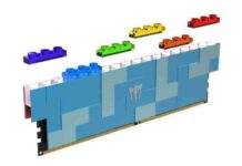 Геймерські модулі пам’яті galax gamer ddr5 rgb створені в стилі lego