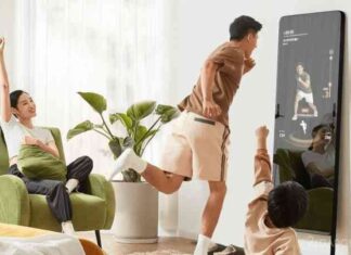 Baidu анонсувала випуск смарт дзеркал для заняття фітнесом (2 фото)