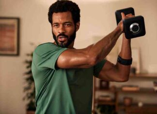 Peloton heart rate band: пов’язка на руку з вбудованим датчиком вимірювання пульсу