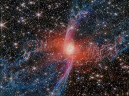 Телескоп Джеймса Вебба святкує Хеллоуїн моторошним зображенням вмираючого Сонця – так одного дня може виглядати наше Сонце.