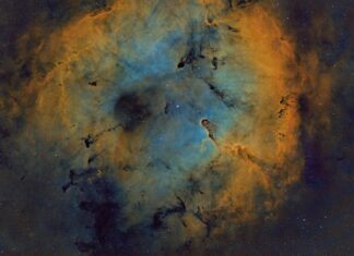 Космічний слон: астрофотограф знімає приголомшливі деталі в туманності IC 1396