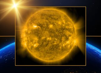 Сонце викликає рекордну серію спалахів, коли летюча сонячна пляма повертається до Землі