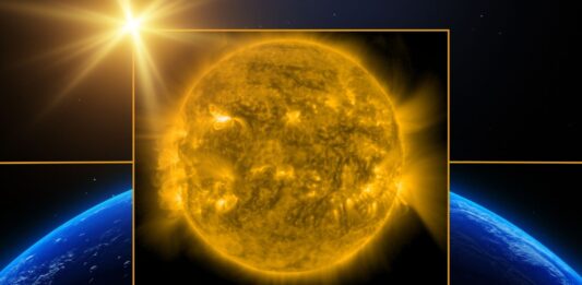 Сонце викликає рекордну серію спалахів, коли летюча сонячна пляма повертається до Землі