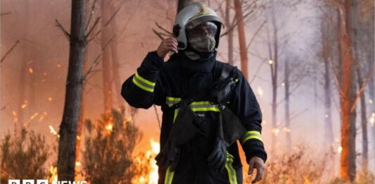 Bordeaux bereitet sich auf beispiellose Waldbrände vor, während die Flammen näherkommen